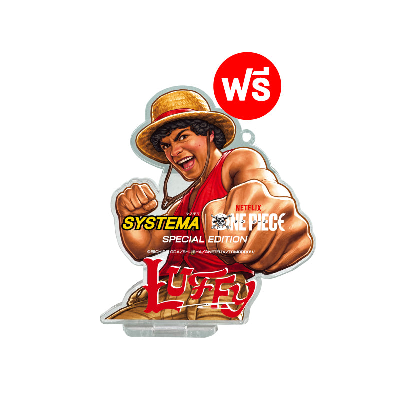 [สินค้าสมนาคุณงดจำหน่าย] ที่วางแปรงลาย LUFFY x Systema 1 ชิ้น มูลค่า 159 บาท